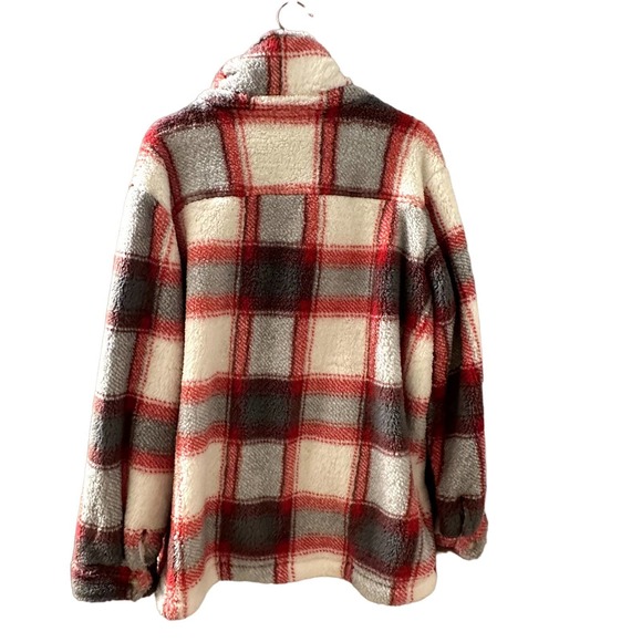 NWT PJ Salvage Women's plush cozy Shacket Size Small/ Medium - Picture 2 of 10